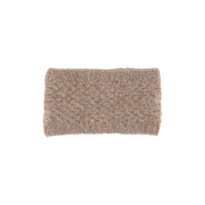 BANDEAU TRICOTE DE COULEUR UNI, GEOMETRIQUE