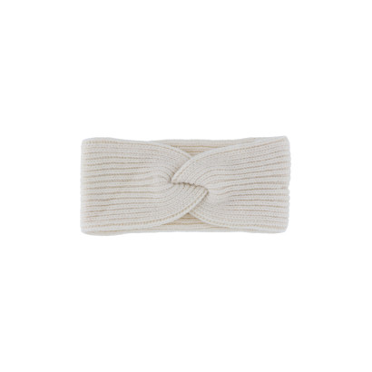 BANDEAU TRICOTE COULEUR UNI, ENTORTILLÉ ET LUREX