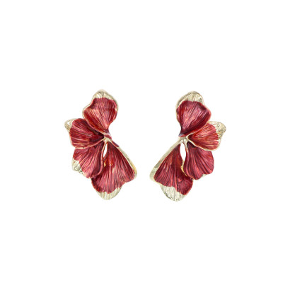 EARRINGS FLOWER SHAPE