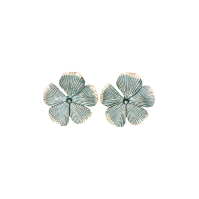 BOUCLES D'OREILLES, FORME DE FLEUR