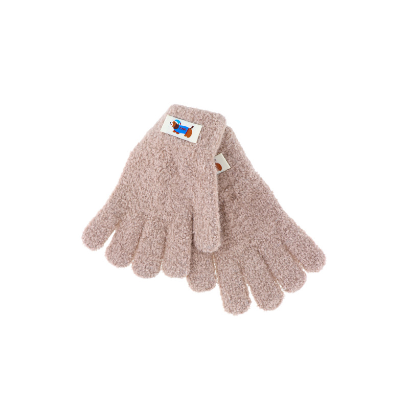 GANTS ENFANT TRICOTES AVEC PETIT CHIEN