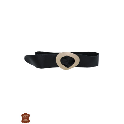RIEM IN LEATHER, ASYMMETRISCHE METAALGESP