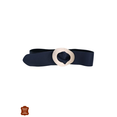 RIEM IN LEATHER, ASYMMETRISCHE METAALGESP