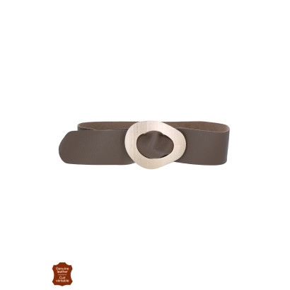 RIEM IN LEATHER, ASYMMETRISCHE METAALGESP