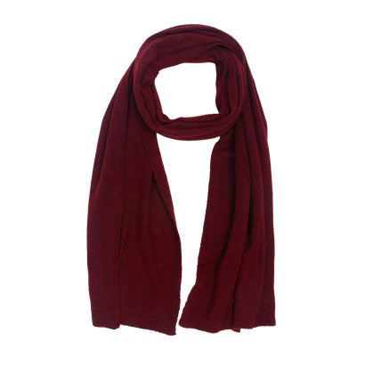 KNITTED SCARF SOLID COLOR