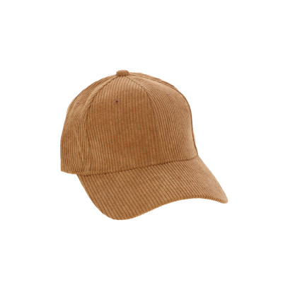 CAP SOLID COLOR WITH CORDUROY