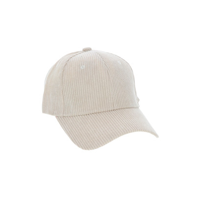 CAP SOLID COLOR WITH CORDUROY
