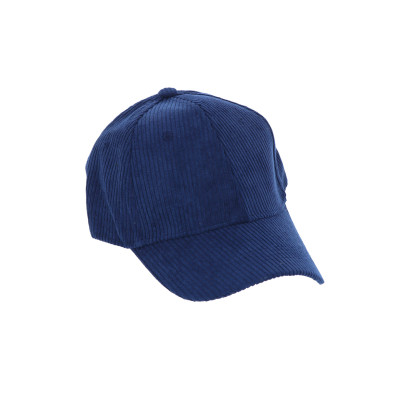 CAP SOLID COLOR WITH CORDUROY