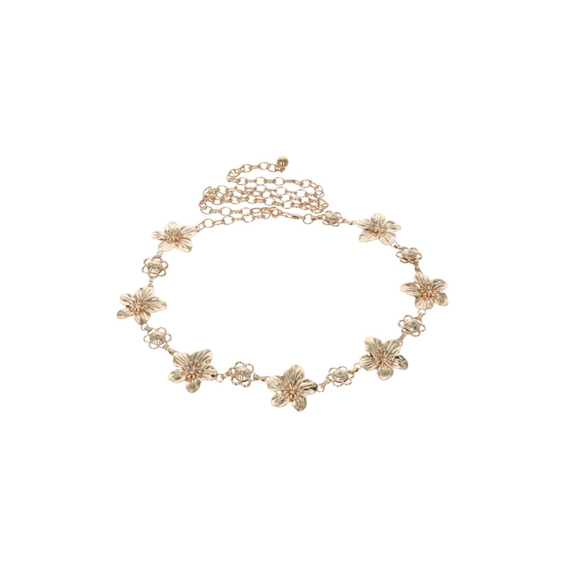 KETTINGRIEM MET BLOEMEN