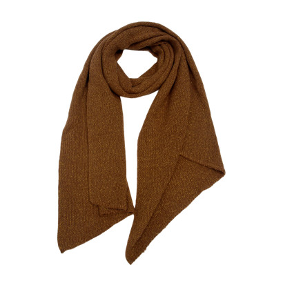 ECHARPE TRICOTEE COULEUR UNI AVEC LUREX