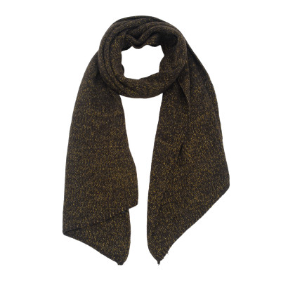 ECHARPE TRICOTEE COULEUR UNI AVEC LUREX