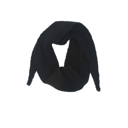 FOULARD TRIANGULAIRE TRICOTÉ DE COULEUR UNIE
