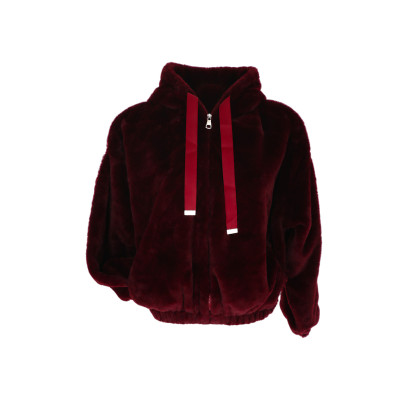 CHAQUETA SIN MANGAS PIEL SINTÉTICA, ZIP, BOLSILLOS