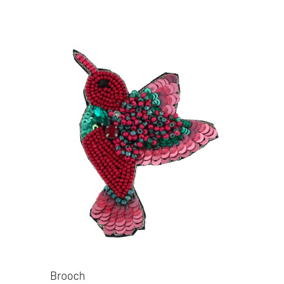 BROCHE AVEC OISEAU