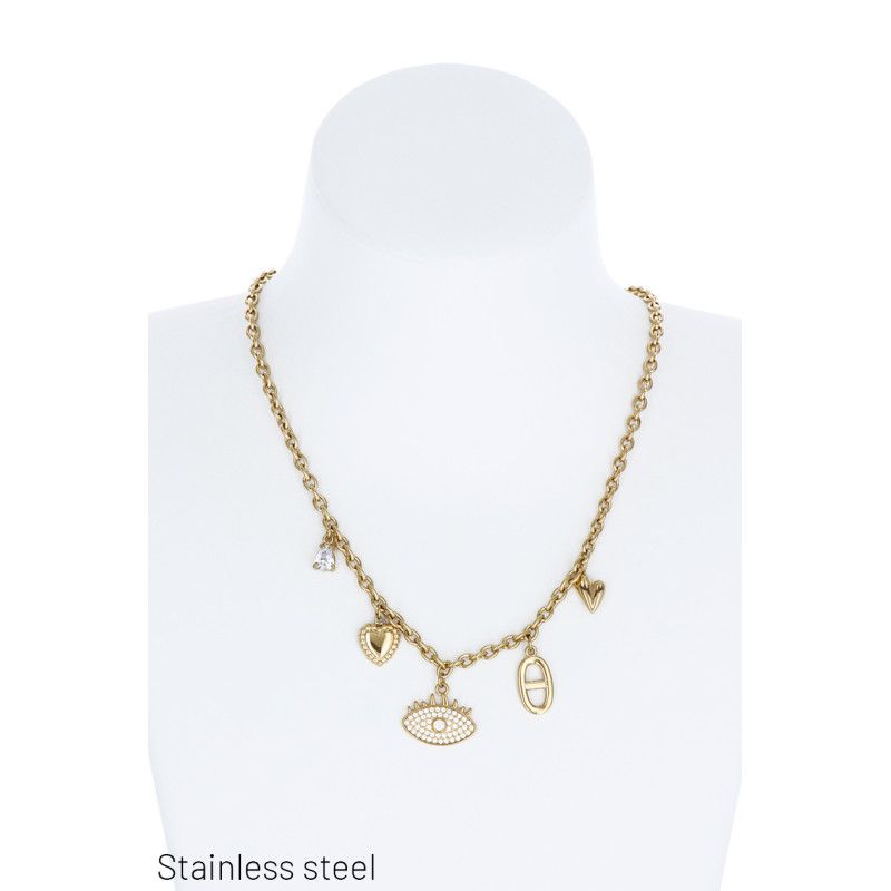 COLLIER MAILLON EN ACIER
