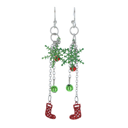 B.O. CHAINETTE FLOCON NEIGE, CHAUSS. ET BOULE NOEL