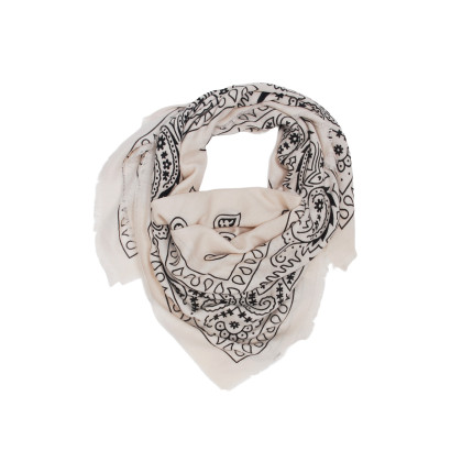 VIERKANTJE SJAAL PAISLEY PATROON