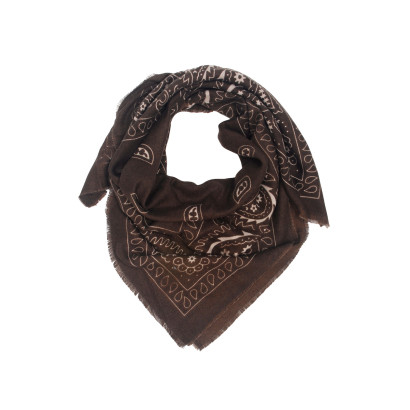 VIERKANTJE SJAAL PAISLEY PATROON