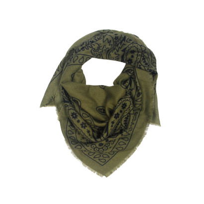 VIERKANTJE SJAAL PAISLEY PATROON