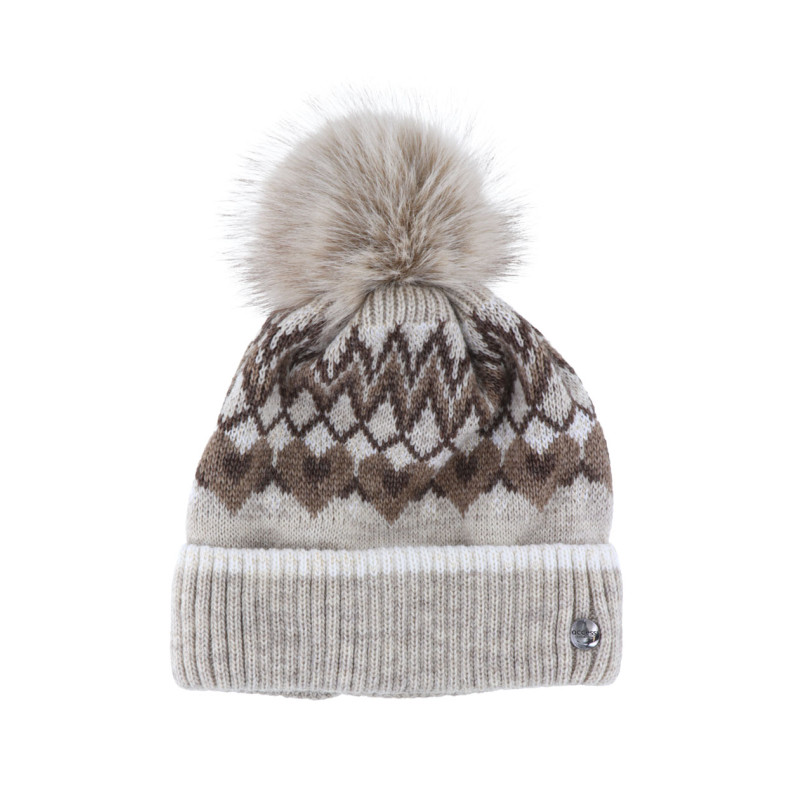 BONNET TRICOT AVEC REVERS