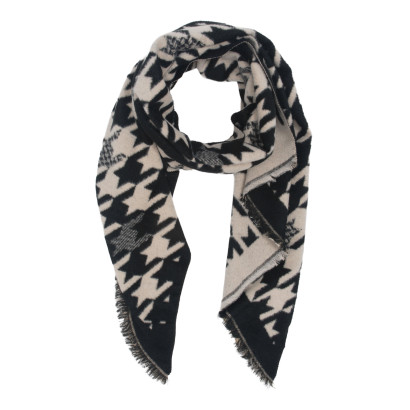 CHARPE Ú MOTIF PIED DE POULE