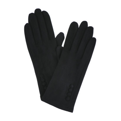 GLOVES WITH BUTTON