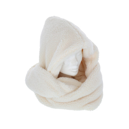 TEDDY HOOD MET HALS CIRCUMFERENTIE