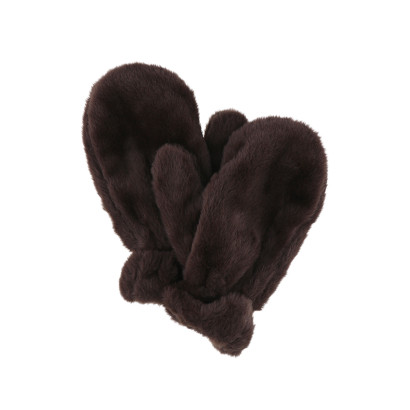 MOUFFLES EN FAUSSE FOURURE