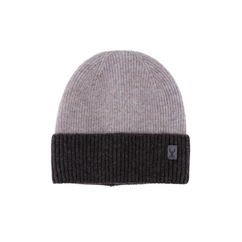 KNITTED HAT WITH TURN UP