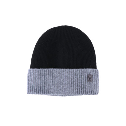 KNITTED HAT WITH TURN UP