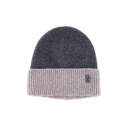 KNITTED HAT WITH TURN UP