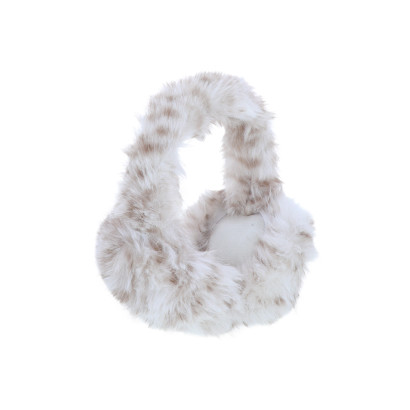 CACHE-OREILLES FAUSSE FOURRURE, PLIABLE, IMPR. ANI