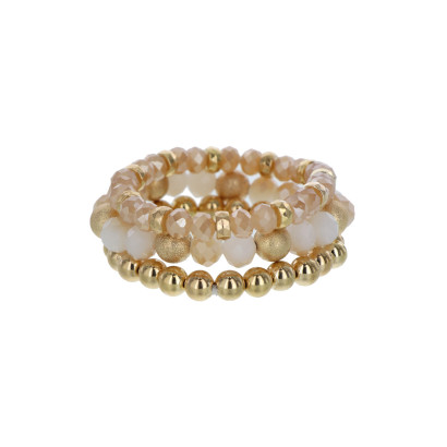 3 ROWS ELASTIC BRACELET