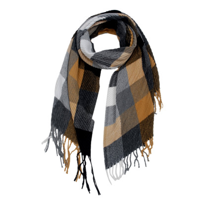 WOVEN WINTER SCARF CHECKED...