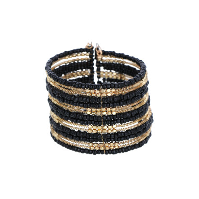 MULTI ROWS BRACELET WITH MULTI BEADS
